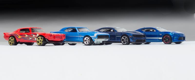 ‘70 in a photoshoot along with other Camaros before the revamp.